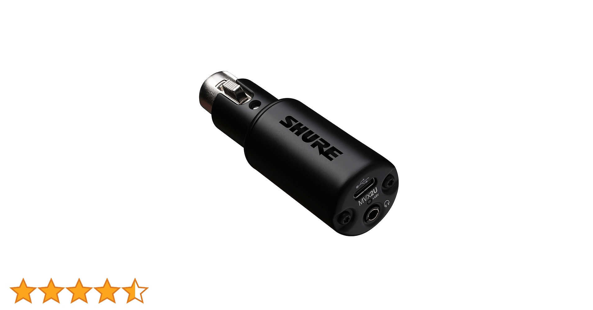 Shure MVX2U XLR-to-USB Digital Interface with Headphone Jack